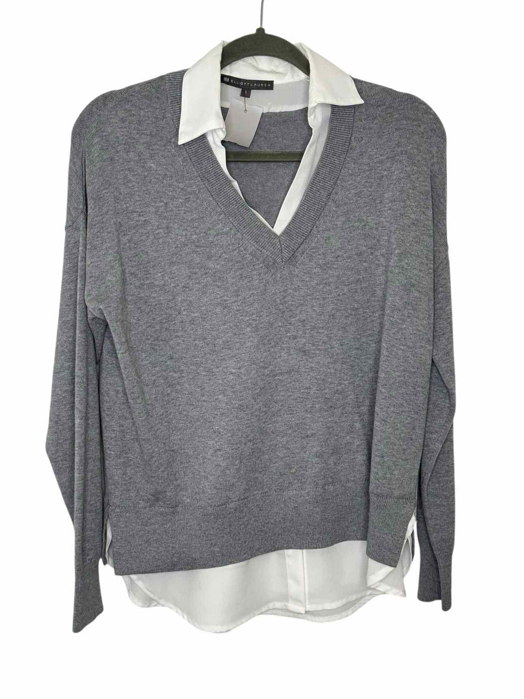 Elliott Lauren Size Small Grey Pre-Owned Sweater- Ladies