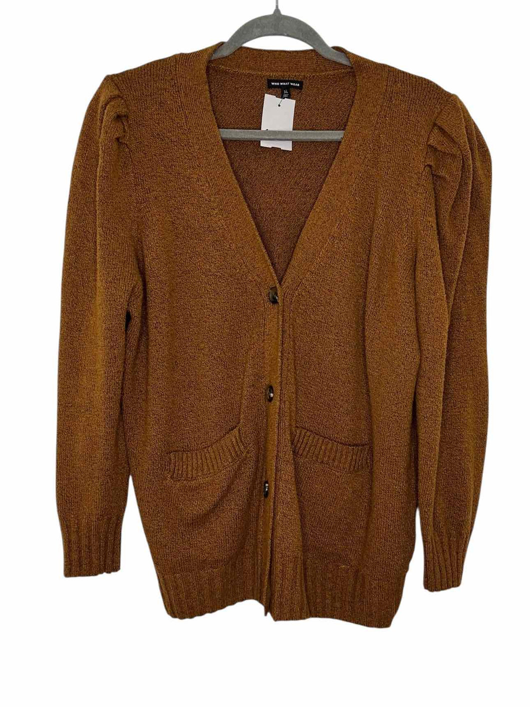 Who What Wear Size X-Large Tan Pre-Owned Sweater- Ladies