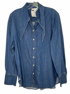 Cos Size 8 Denim Pre-Owned Shirt- Ladies