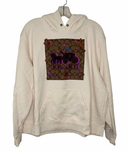 Coach Size Large Cream Pre-Owned Sweatshirt- Ladies