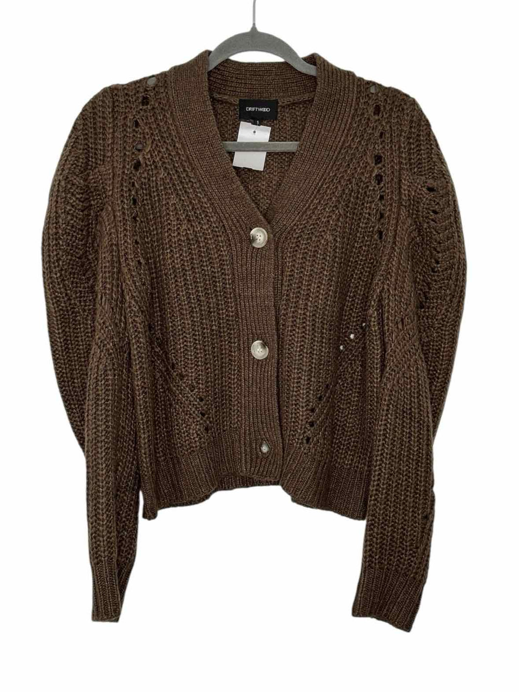 Driftwood Size Small Brown Pre-Owned Sweater- Ladies