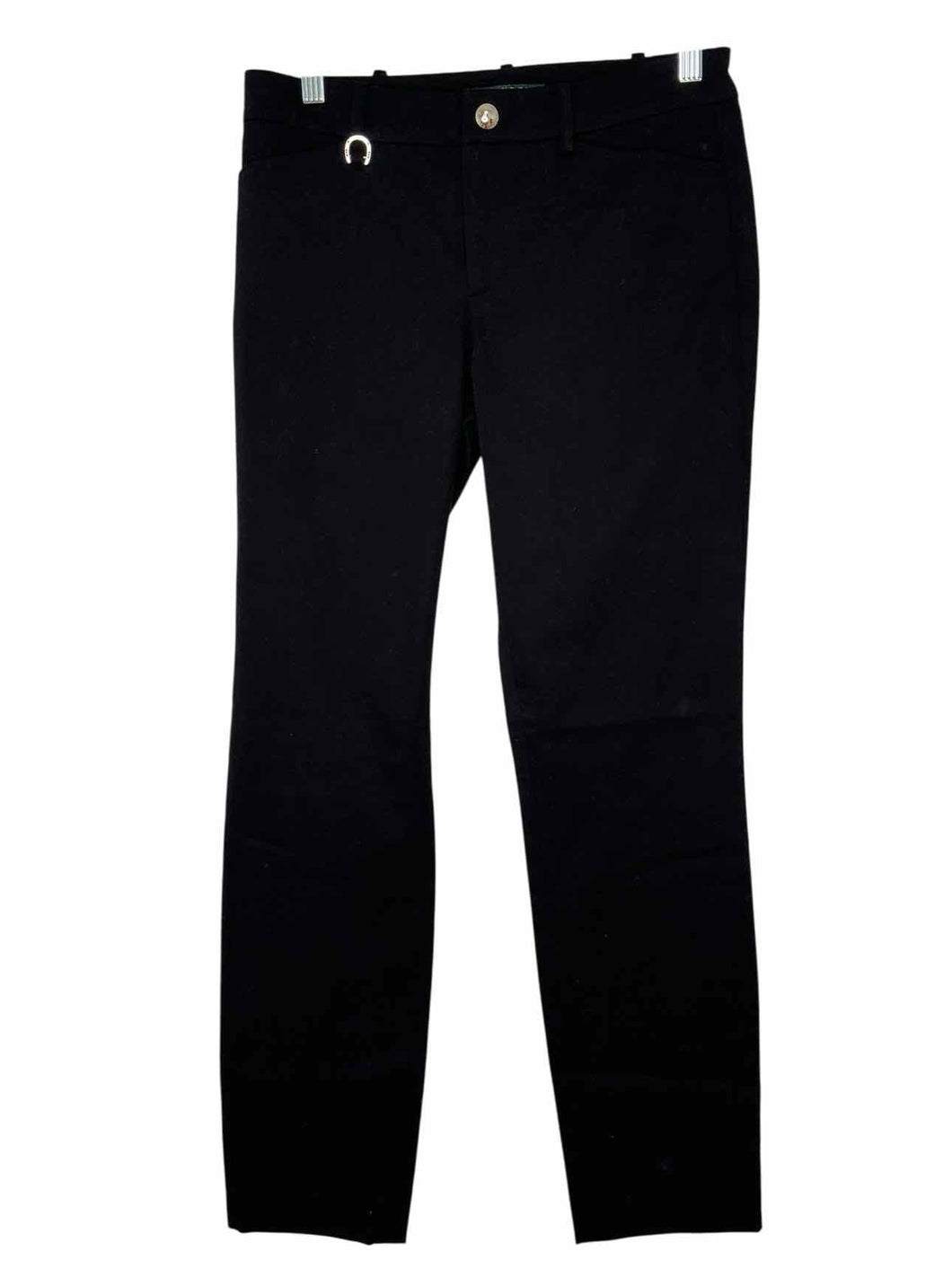 Lauren Ralph Lauren Size 2 Black Pre-Owned Pants- Ladies