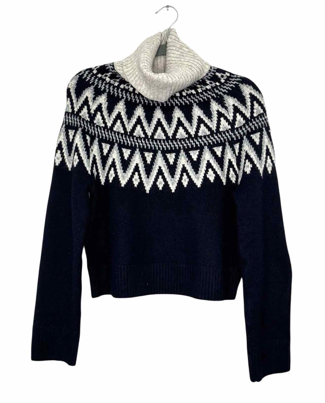 H&M Size X- Small Navy Pre-Owned Sweater- Ladies