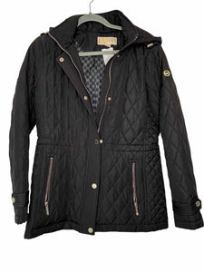 Michael Kors Size Medium Black Pre-Owned Coat- Ladies