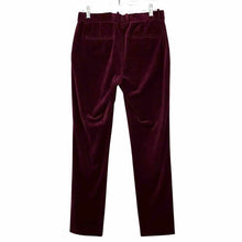 Load image into Gallery viewer, Theory Size 6 Burgundy Pre-Owned Pants- Ladies
