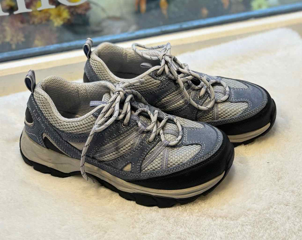 LL Bean Size 8.5 Blue Sneaker Pre-Owned Shoes- Ladies