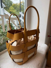 Load image into Gallery viewer, Ralph Lauren Tan Pre-Owned Top Handle Purse- Ladies
