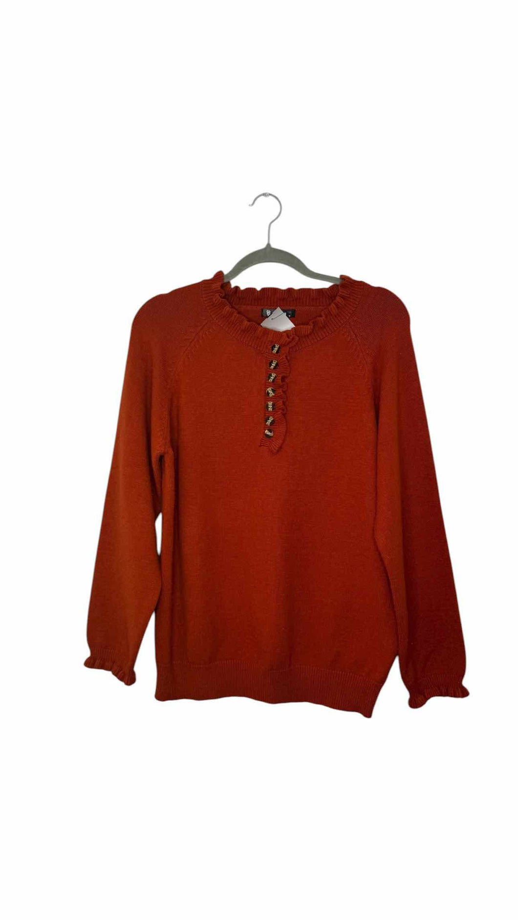 BTFBM Size Medium Rust Pre-Owned Sweater- Ladies
