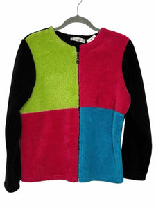 Marisa Christina Size Medium Black Pre-Owned Fleece- Ladies