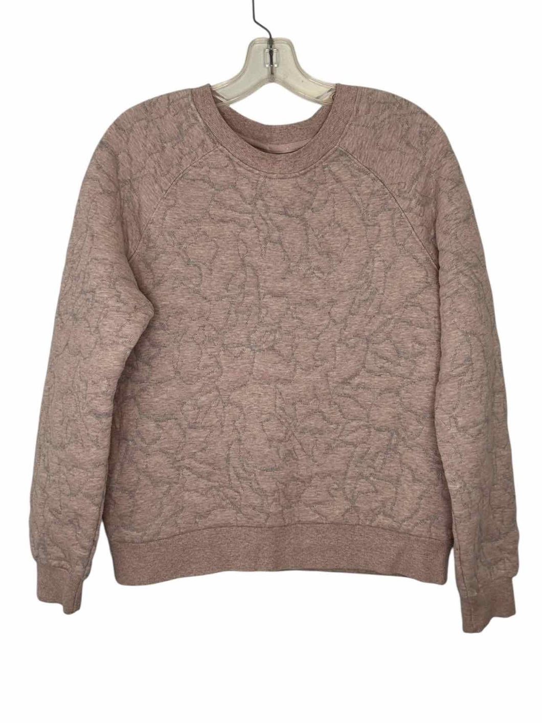 Prana Size Medium Pink Pre-Owned Sweatshirt- Ladies