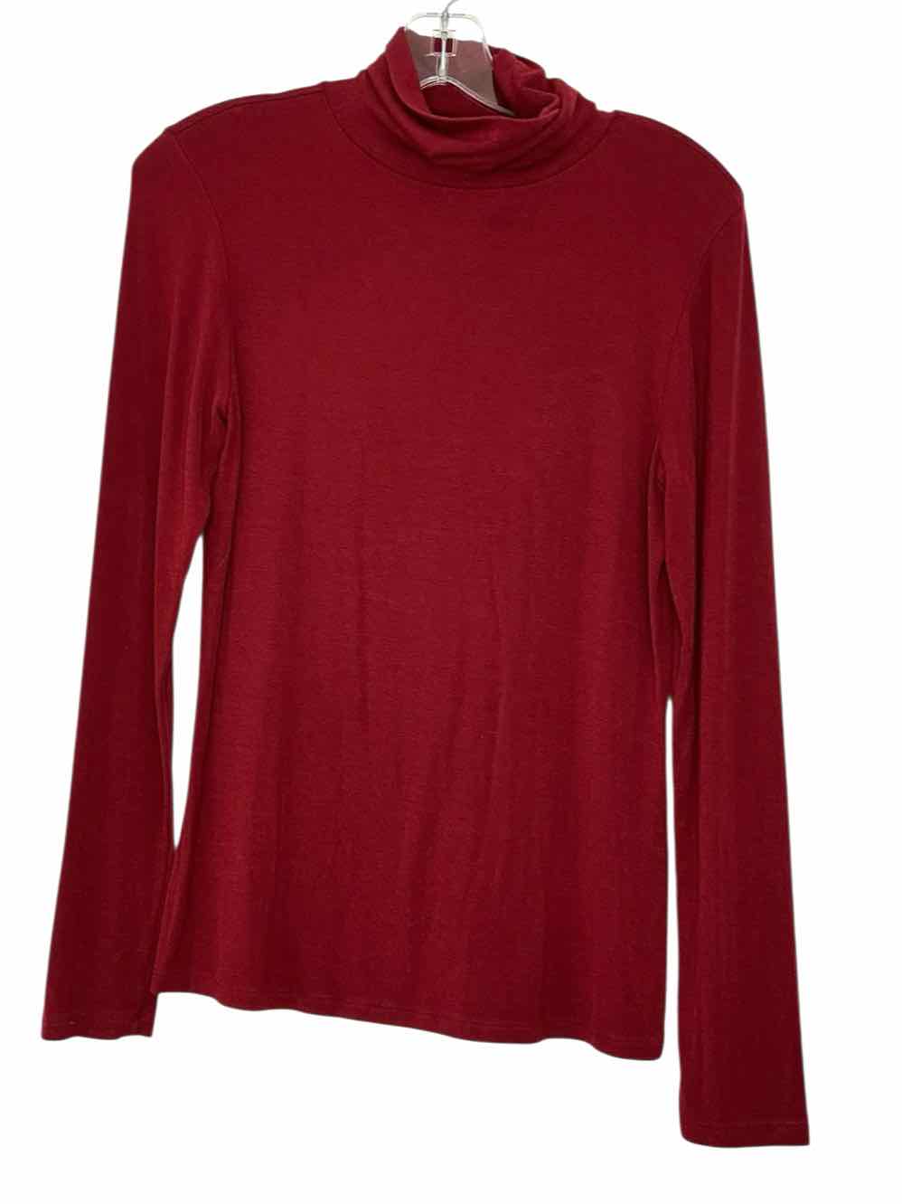 Theory Size Large Brick Red Pre-Owned Top- Ladies