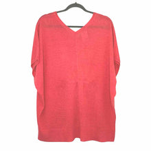 Load image into Gallery viewer, Eileen Fisher Size Medium Coral Pre-Owned Sweater- Ladies
