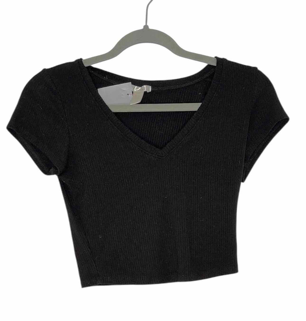 Bozzolo Size Medium Black Pre-Owned T-Shirt- Ladies