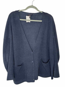 Eileen Fisher Size X-Large Navy Pre-Owned Sweater- Ladies