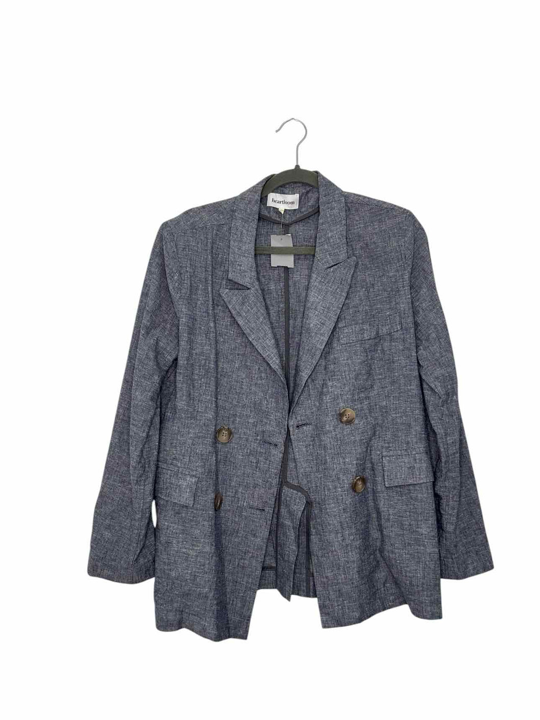 Heartloom Size Small Blue Pre-Owned Blazer/Indoor Jacket- Ladies