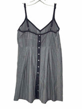 Load image into Gallery viewer, Rag &amp; Bone Size Large Blue Stripe Pre-Owned Dress- Ladies
