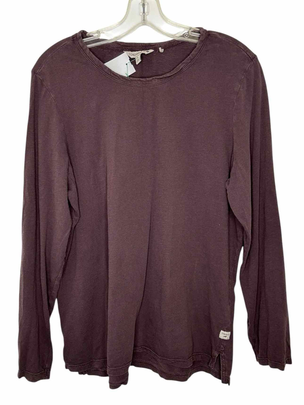 Toad & Co Size X-Large Brown Pre-Owned Top- Ladies
