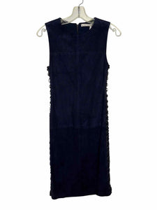 Alice + Olivia Size 2 Navy Pre-Owned Dress- Ladies