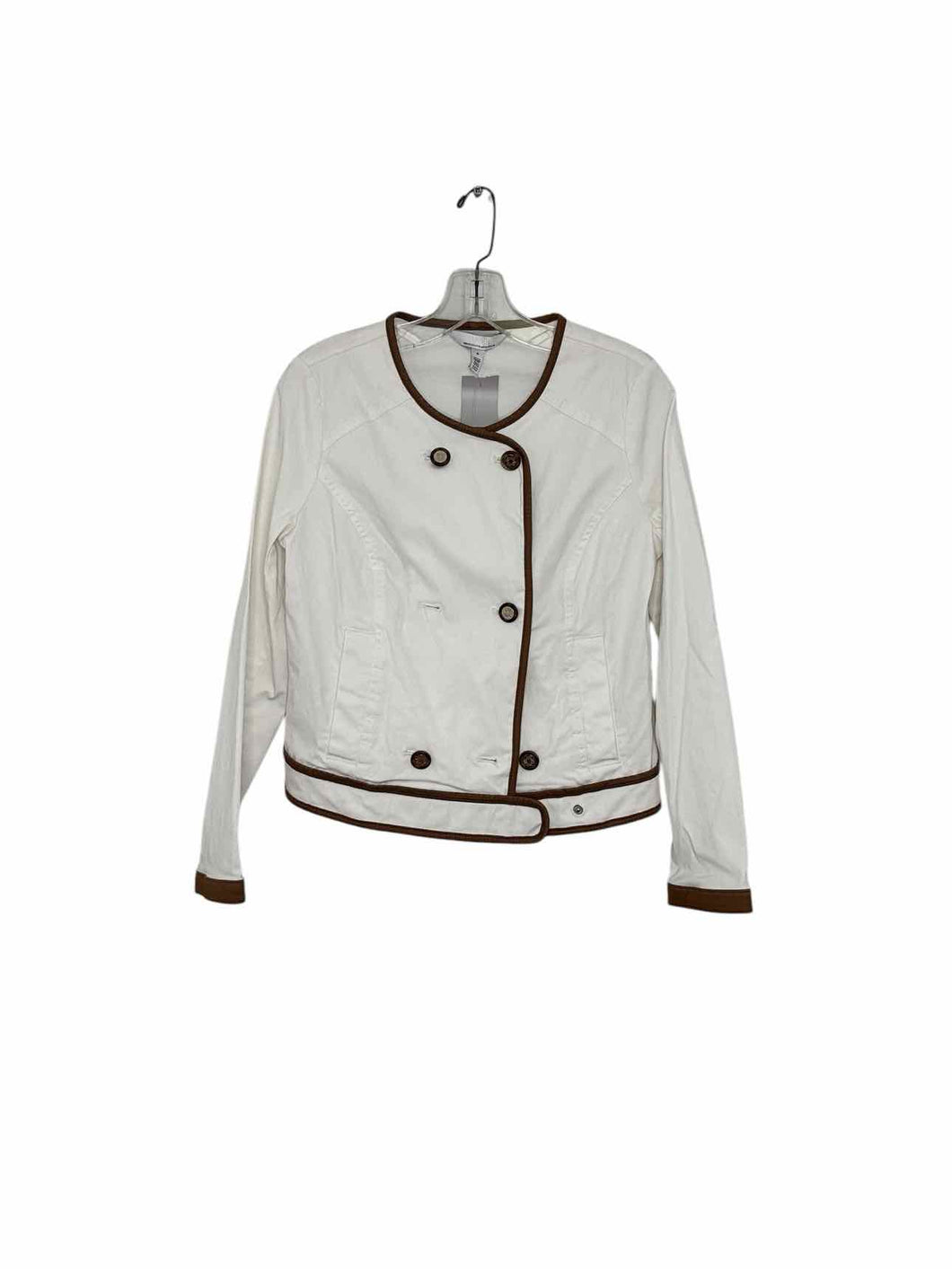 WH/BM Size 6 White New w/ Tags Blazer/Indoor Jacket- Ladies