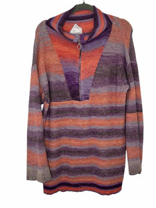 Daily Practice Size Small Lavender Print Pre-Owned Dress- Ladies