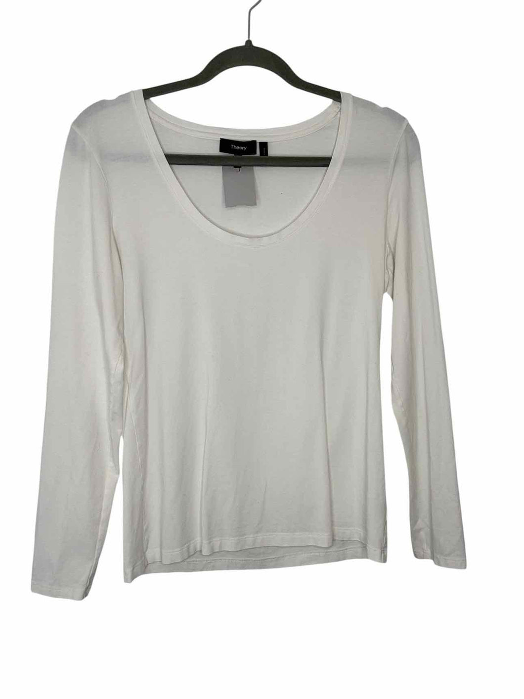 Theory Size Large White Pre-Owned Top- Ladies