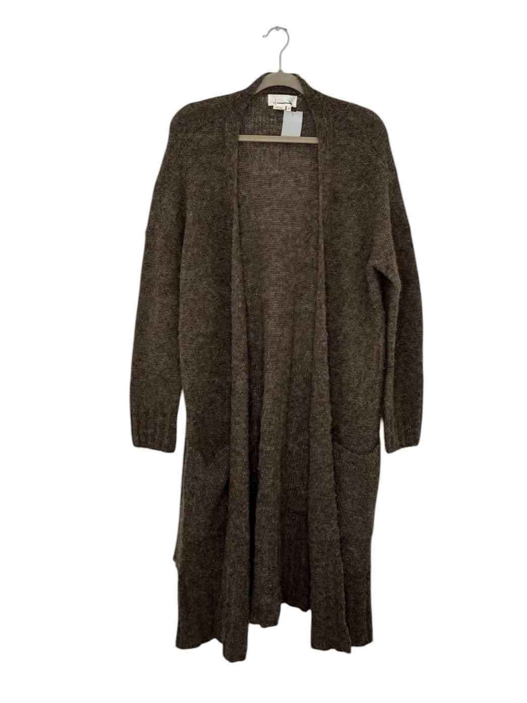 Anthropologie Size Medium Brown Pre-Owned Sweater- Ladies