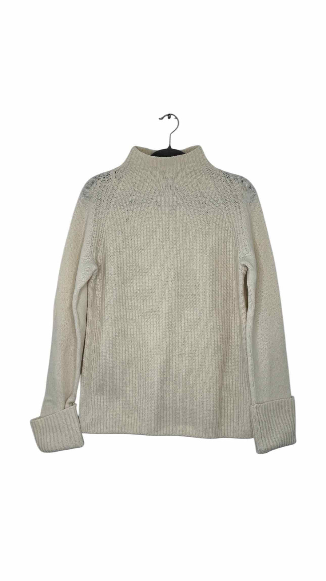 Vince Size Small Cream Pre-Owned Sweater- Ladies