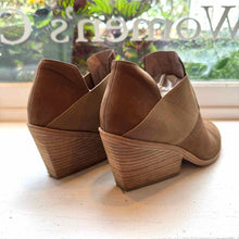 Load image into Gallery viewer, Eileen Fisher Size 8 Tan Bootie Pre-Owned Shoes- Ladies
