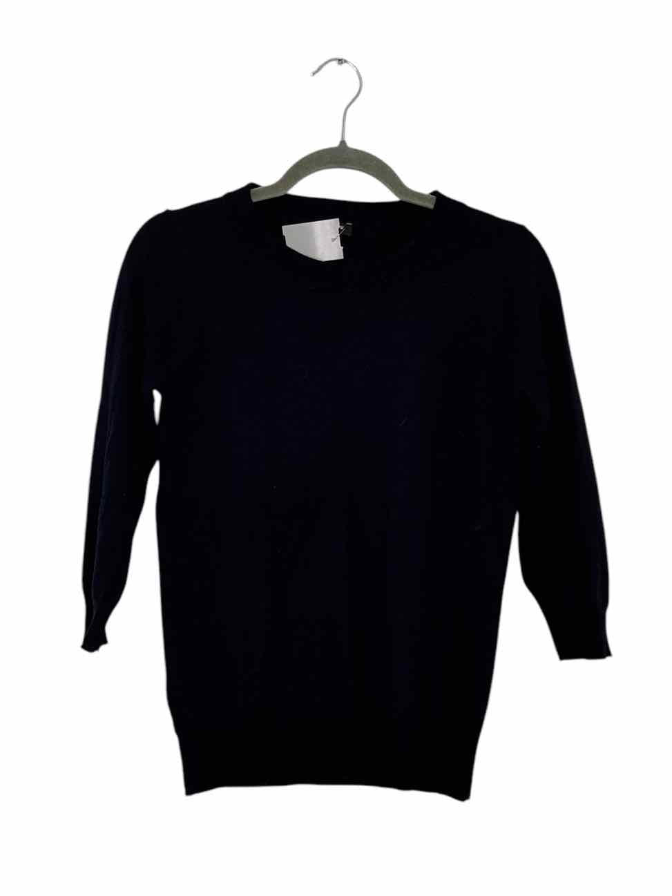 J Crew Size Small Navy Pre-Owned Sweater- Ladies