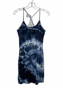 Kyodan Size Small Blue Print Pre-Owned Dress- Ladies