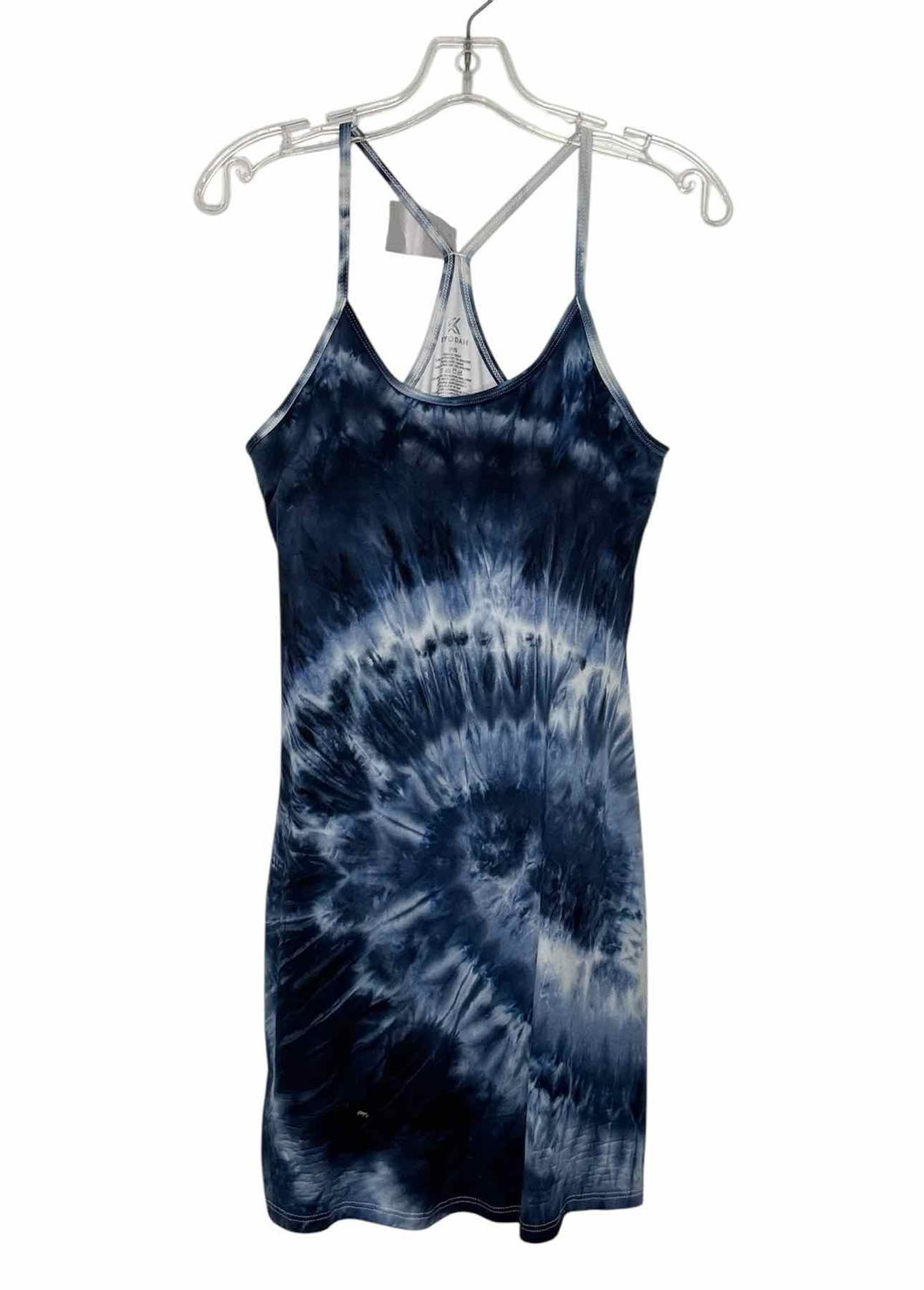 Kyodan Size Small Blue Print Pre-Owned Dress- Ladies
