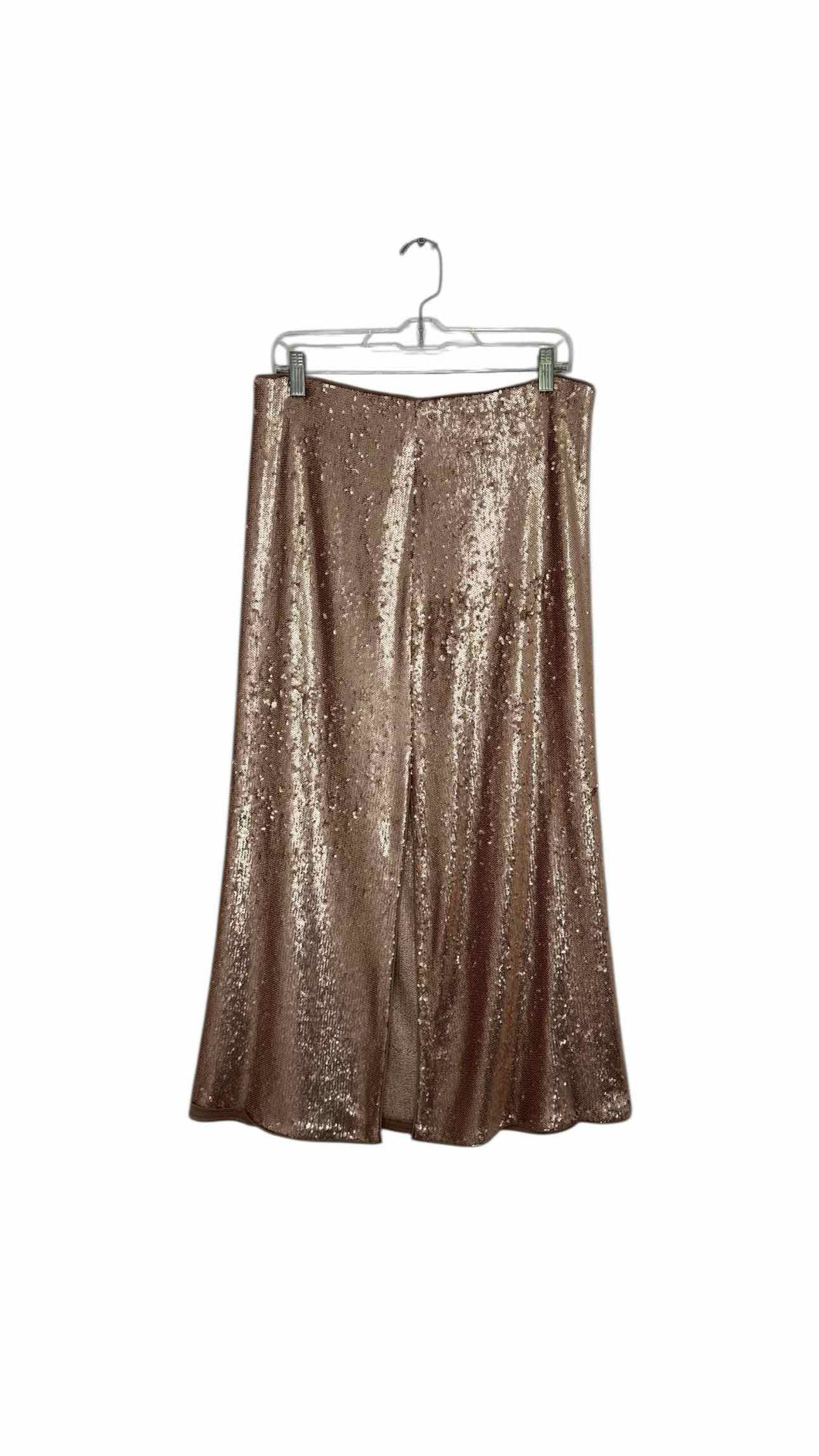 Size Large Rose Gold Pre-Owned Skirt- Ladies