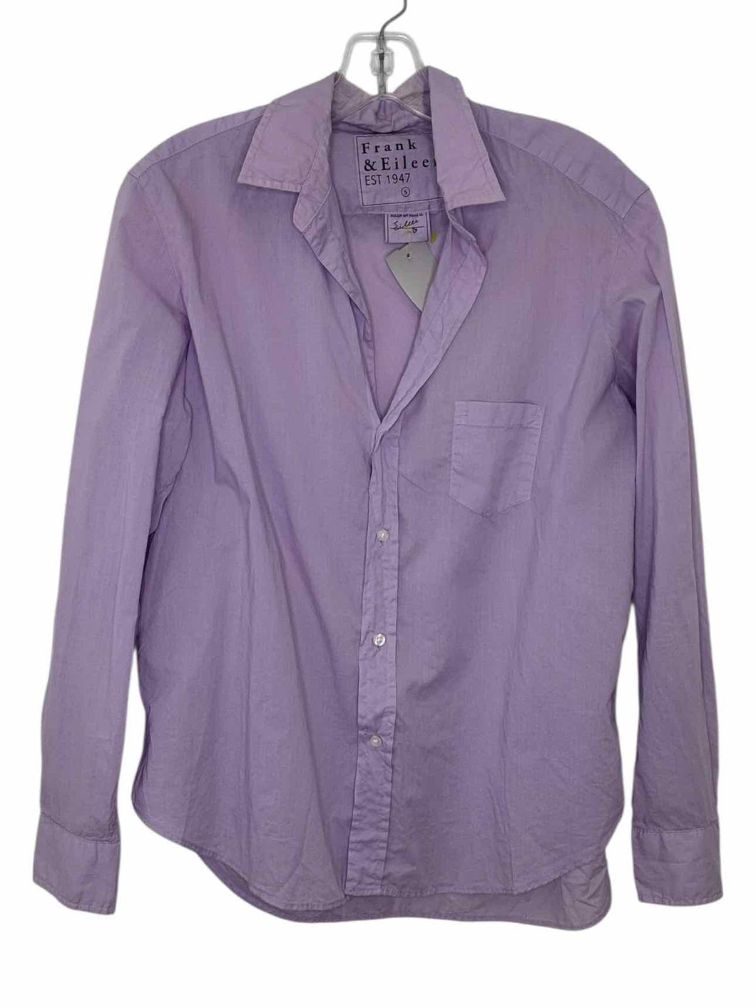 Frank & Eileen Size Small Lilac Pre-Owned Shirt- Ladies