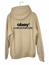 Load image into Gallery viewer, Obey Size Large Cream Pre-Owned Sweatshirt- Ladies
