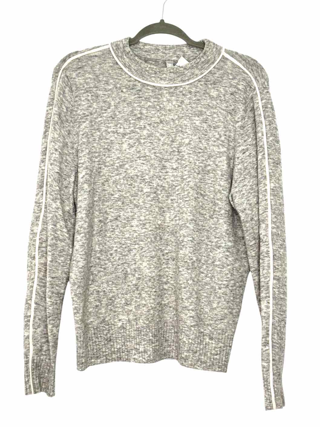 Athleta Size Medium Grey Pre-Owned Sweater- Ladies