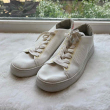 Load image into Gallery viewer, Greats Brooklyn Size 7.5 White Sneaker Pre-Owned Shoes- Ladies
