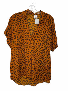 Cabi Size Medium Animal Print Pre-Owned Blouse- Ladies