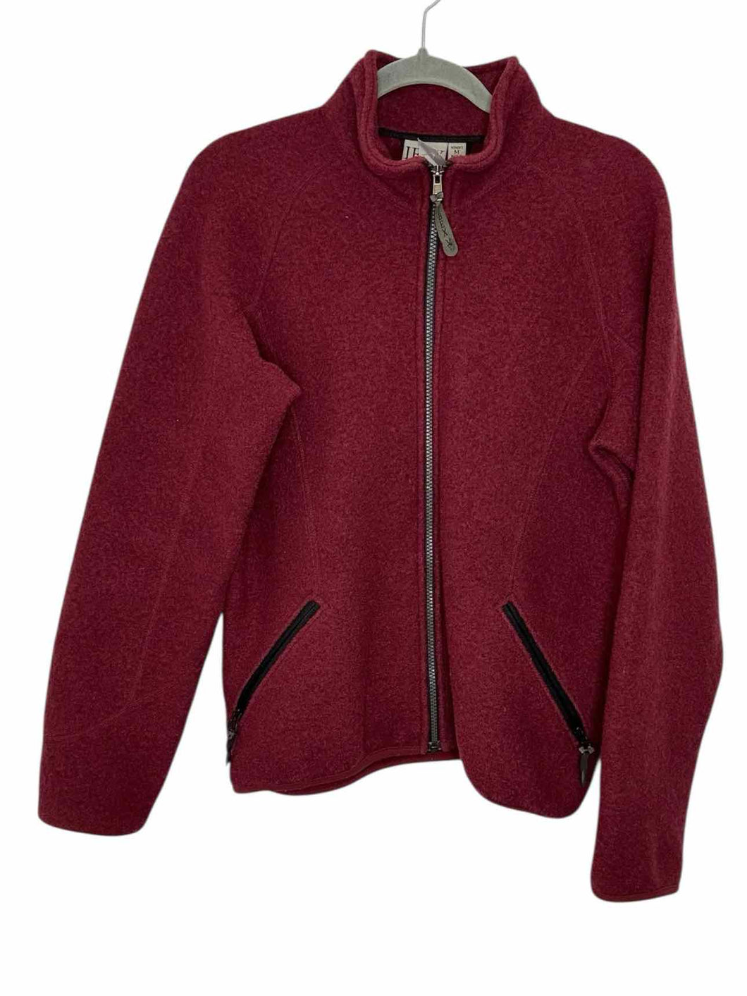 IBEX Size Medium Red Pre-Owned Jacket- Ladies