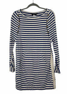 Marc Jacobs Size X- Small Blue Stripe Pre-Owned Dress- Ladies