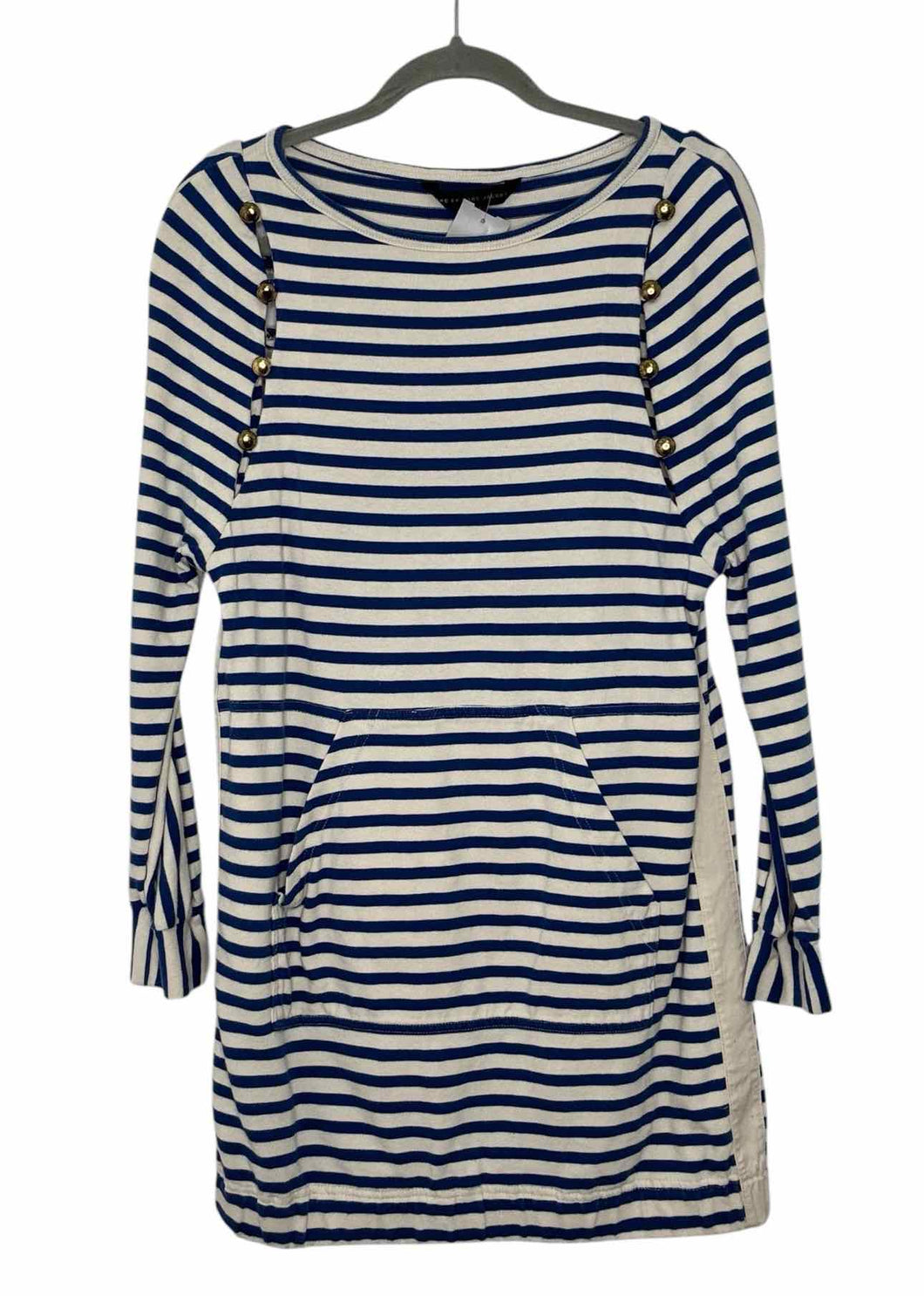 Marc Jacobs Size X- Small Blue Stripe Pre-Owned Dress- Ladies