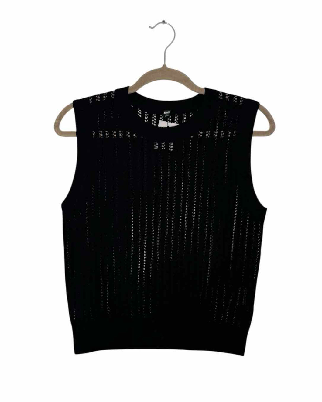 UNIQLO Size Small Black Pre-Owned Sweater- Ladies