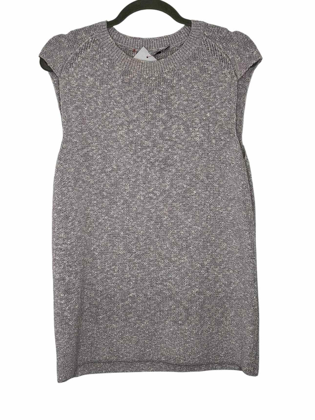 M.M. LaFleur Size Large Grey Pre-Owned Tank Top- Ladies
