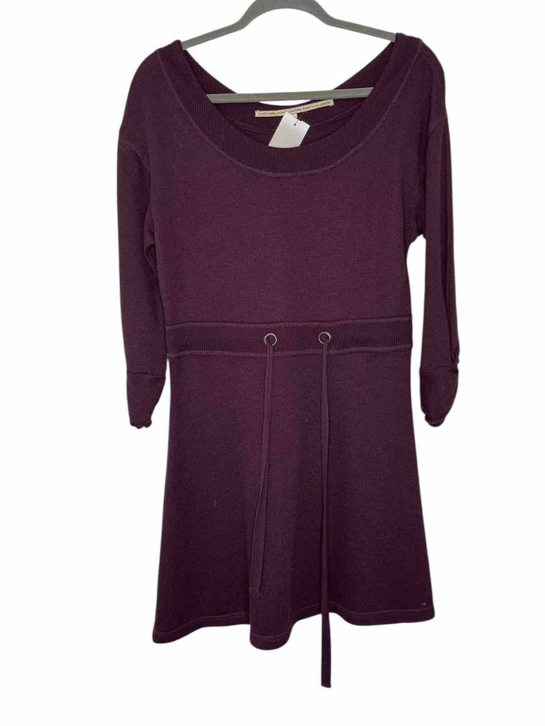Saturday Sunday Size Medium Burgundy Pre-Owned Dress- Ladies