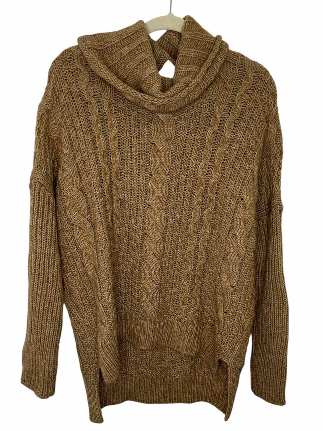 Size Medium Tan Pre-Owned Sweater- Ladies