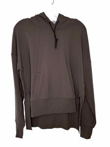 Athleta Size Medium Charcoal Pre-Owned Sweatshirt- Ladies
