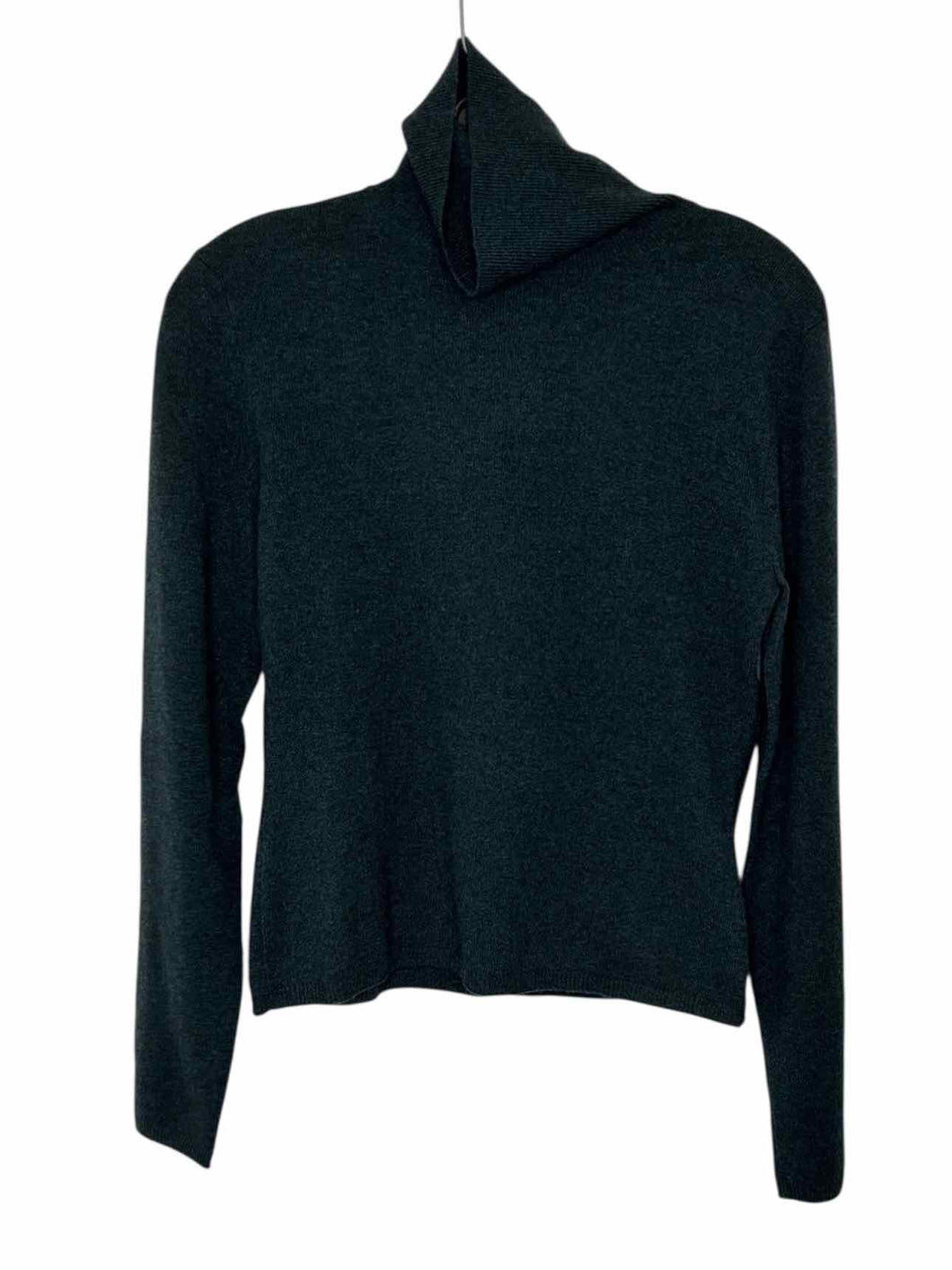 TSE Size Medium Hunter Green Pre-Owned Sweater- Ladies