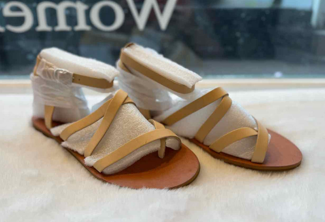 Lucky Brand Size 8 Tan Sandal Footwear- NWOB Shoes- Ladies