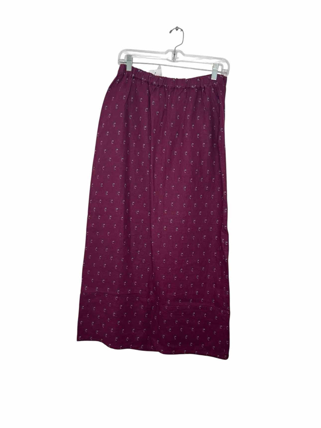 Flax Size Small Raspberry Pre-Owned Skirt- Ladies
