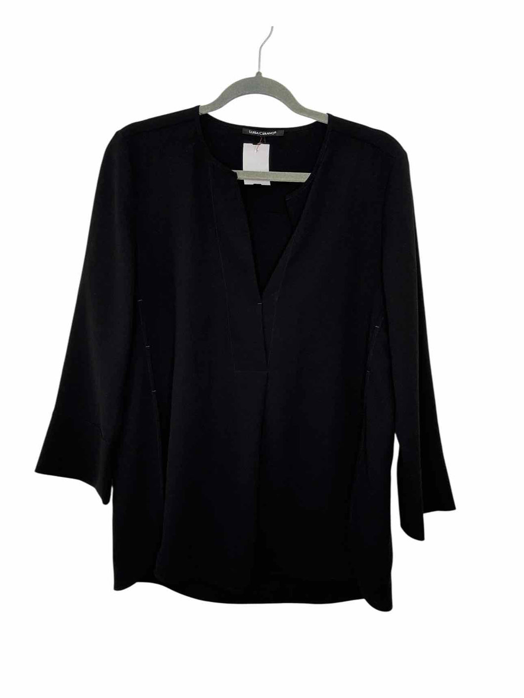 Size 10 Black Pre-Owned Blouse- Ladies