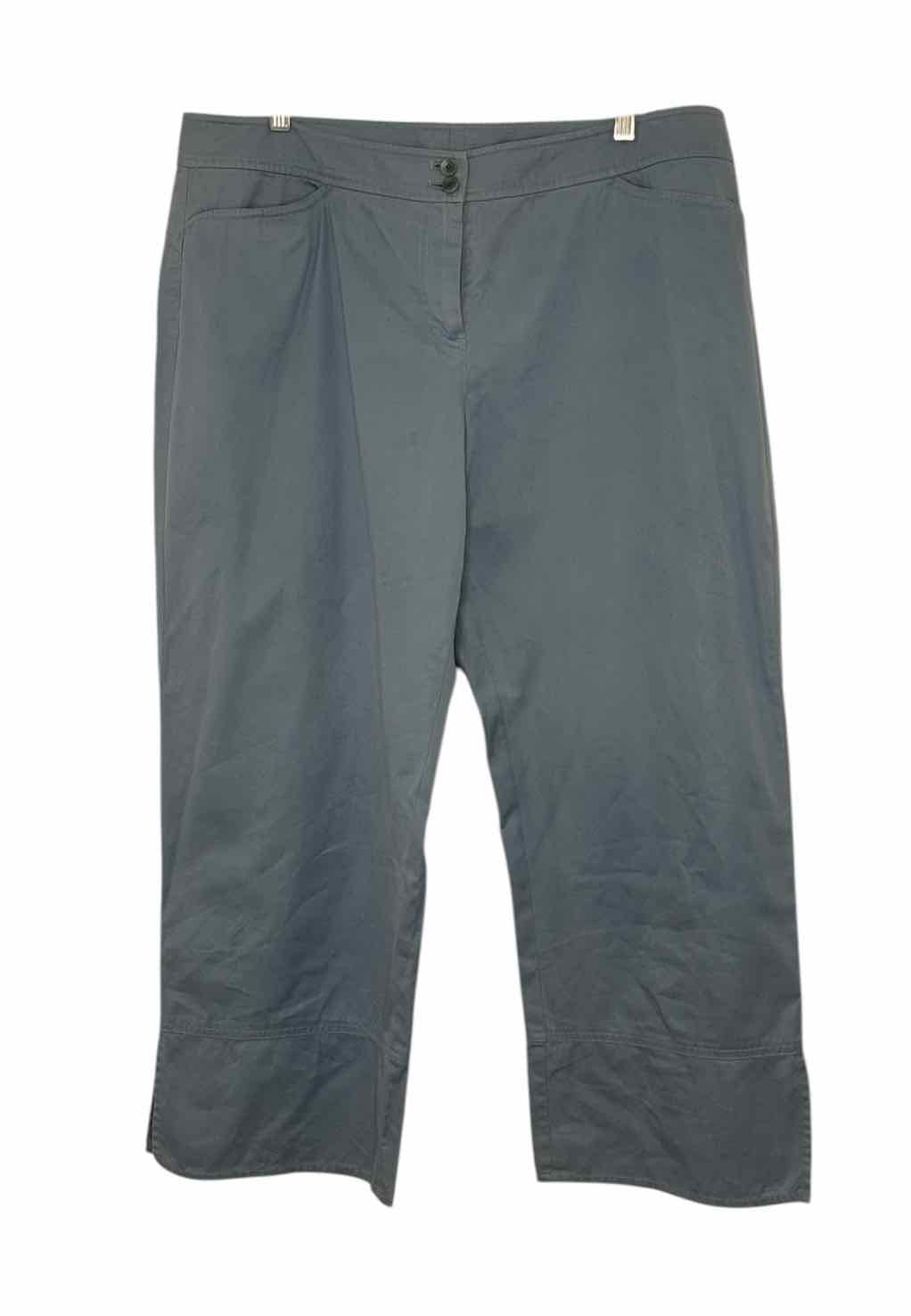Eileen Fisher Size Large Blue Pre-Owned Pants- Ladies
